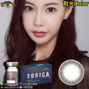 【散光】Lensme Torica Weenin Gray 토리카 위닌 그레이 (난시 교정용) 每月抛棄散光彩妝隱形眼鏡